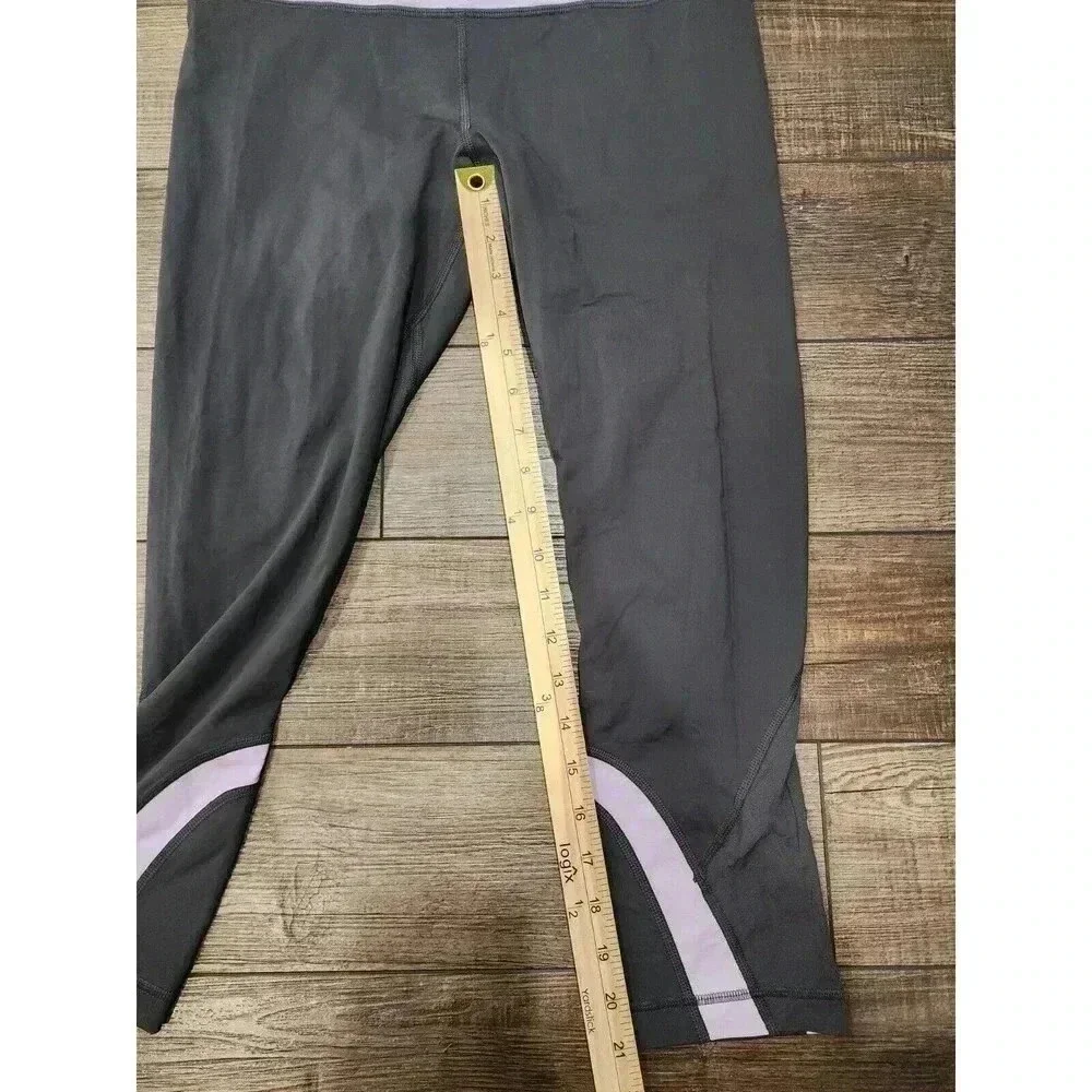 Lululemon Leggings Womens Size 8 Pink And Gray - Picture 7 of 7